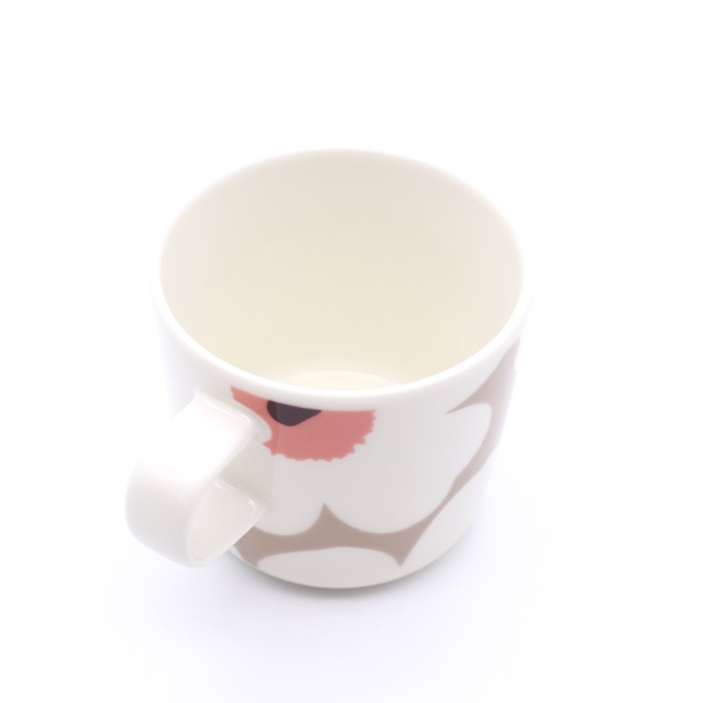 マリメッコ ウニッコ コーヒーカップ 200ml クレイ/ホワイト/ローズ marimekko UNIKKO 耐熱 電子レンジ対応 ギフト 結婚祝い プレゼント 贈り物