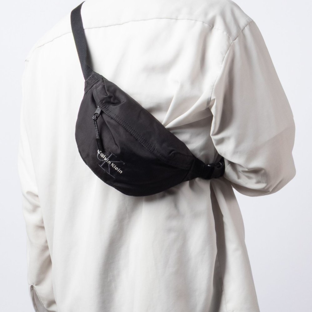 カルバンクライン Calvin Klein BOLD WAISTBAG シグネチャーロゴ ウエストバッグ LV04D3116G ボディバッグ ショルダーバッグ メンズ バッグ