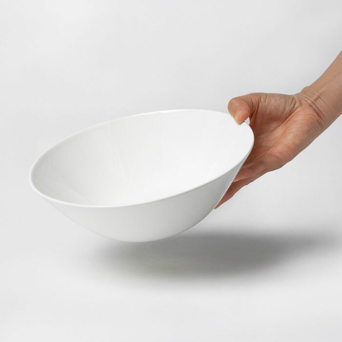 23cmサラダボール 〈1890Y-3023〉 柳宗理 ボーンチャイナシリーズ NIKKO 洋食器 ボウル r8d 電子レンジ対応 食洗機対応