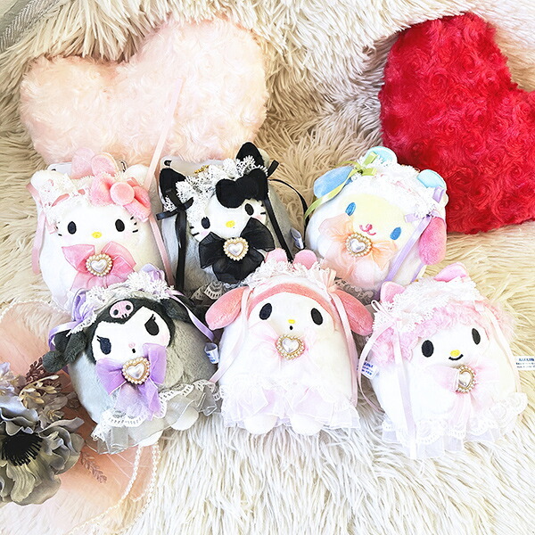 サンリオ ハローキティ ロリータ おばけ マスコット ブラック ぬいぐるみ Sanrio