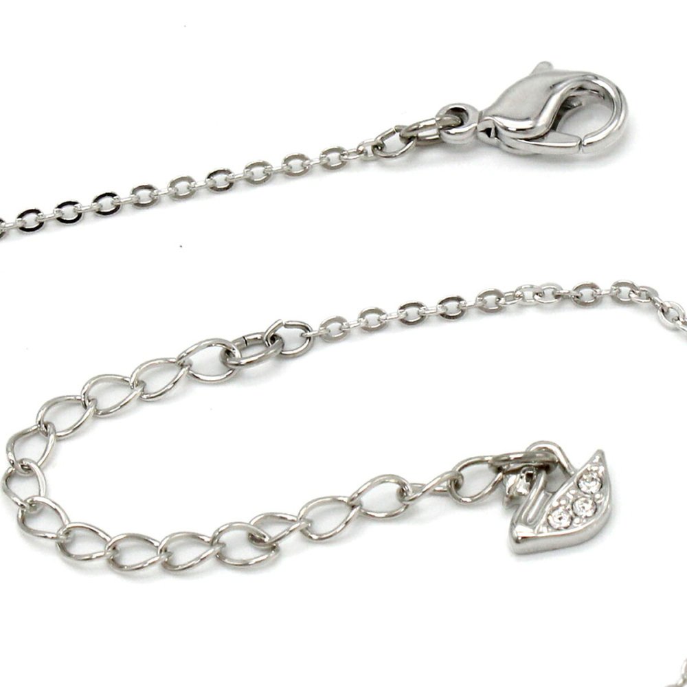 スワロフスキー SWAROVSKI ネックレス ペンダント アクセサリー 5347329 アイコニック スワン ICONIC SWAN シルバー+ブラッククリスタル