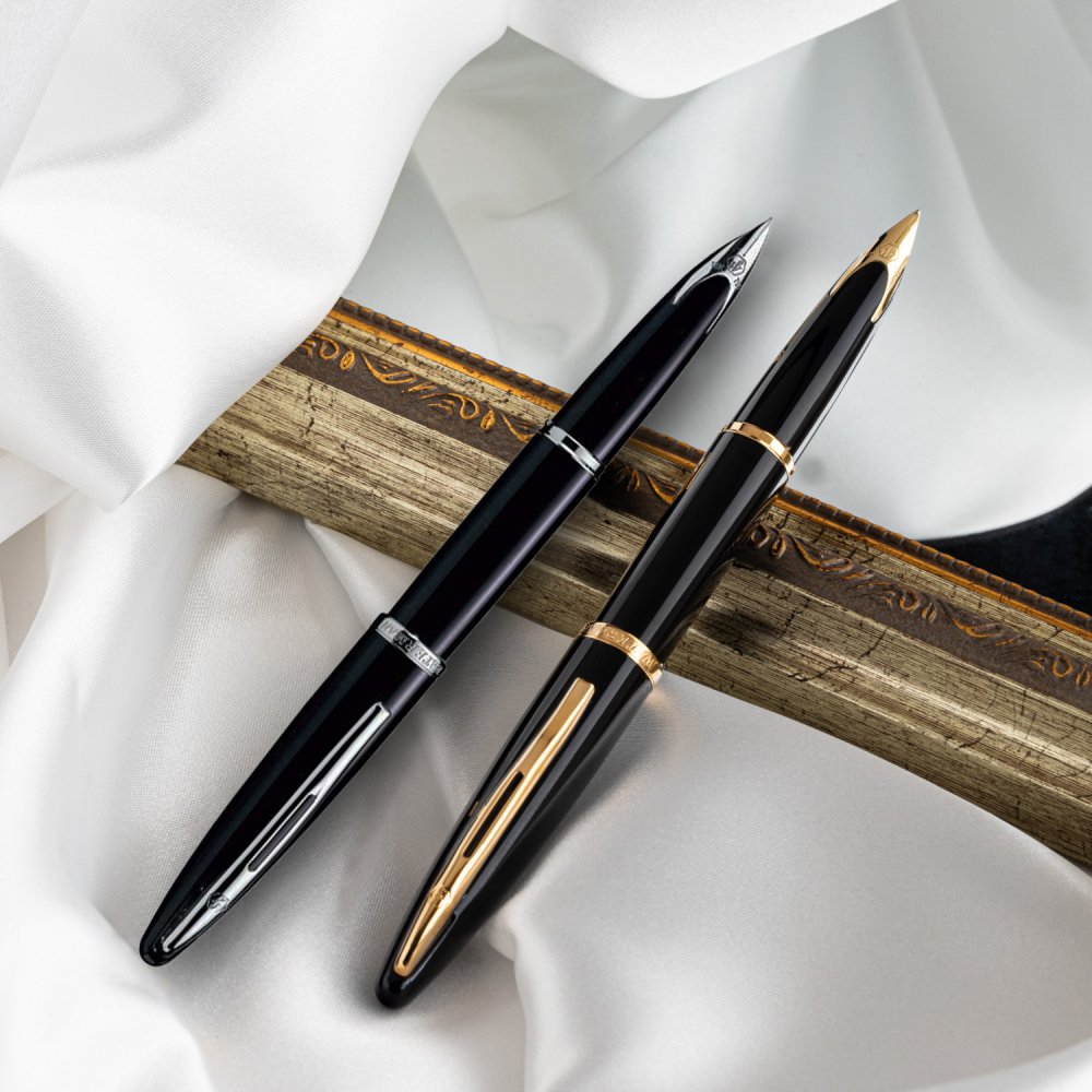 【WATERMAN公式】【名入れなし・即日発送】WATERMAN カレン 万年筆 | ブラック・シーGT/ブラック・シーST  お祝い・記念日 ギフトラッピング 高級筆記具ブランド オフィス使用 会社用 お祝い プレゼント 記念日 誕生日 社会人 入学 卒業 成人 就職