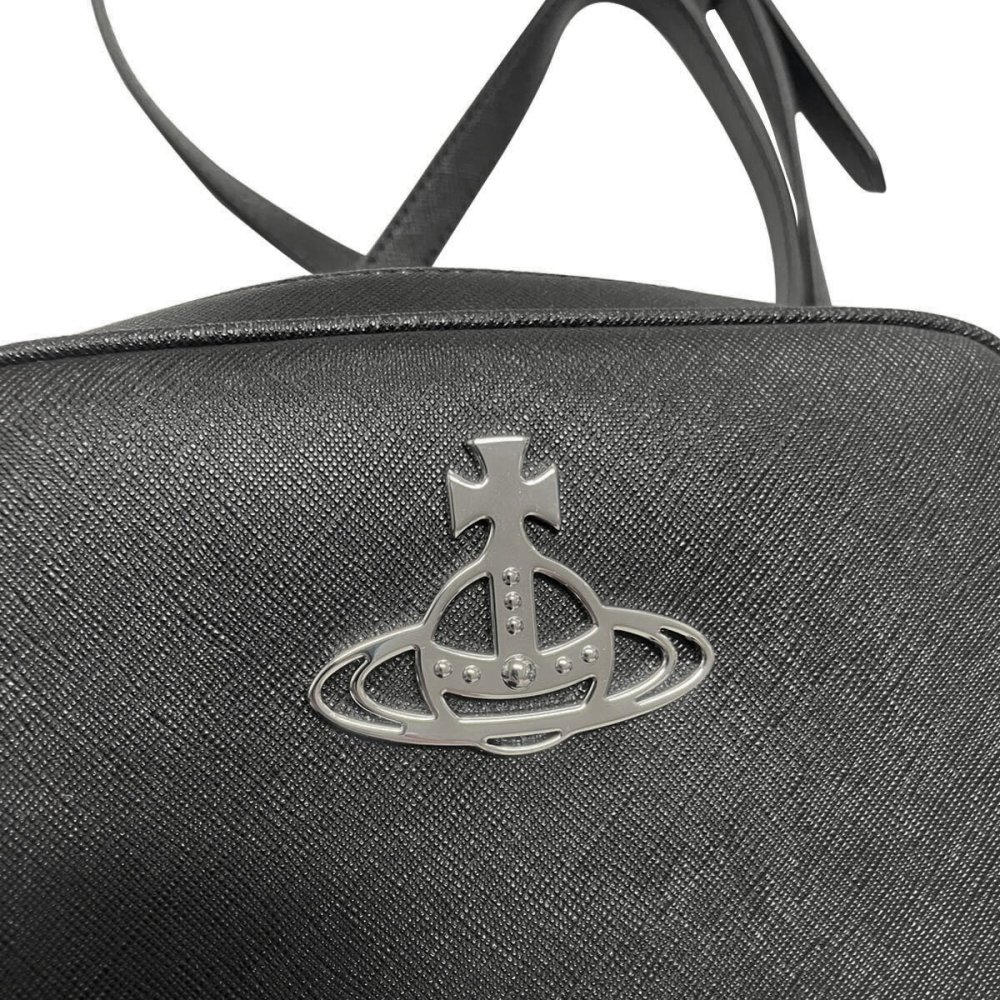 ヴィヴィアンウエストウッド Vivienne Westwood バッグ 斜めがけバッグ アンナ ショルダーバッグ クロスボディ カメラバッグ 48020003U S000D N403 ANNA CROSSBODY BAG レディース ユニセックス BLACK ブラック