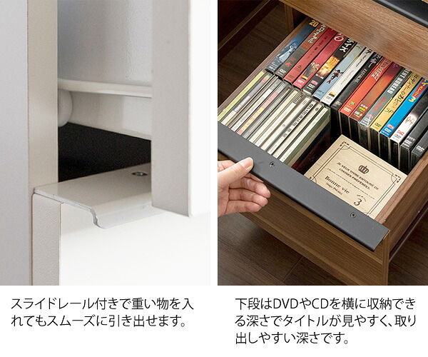 サイドテーブル ソファサイドテーブル ナイトテーブル サイドラックテーブル ガラス天板 小物収納 かわいい おしゃれ 木製 コレクションケース アクセサリー 収納 高級 白 Proprio［プロプリオ］ 新築祝い 引越し祝い
