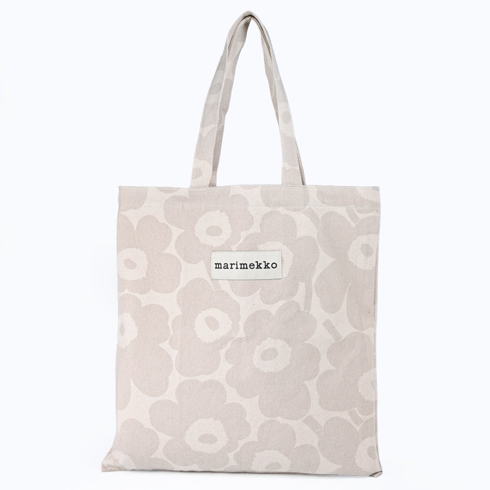 マリメッコ marimekko トートバッグ Vankka ヴァンカ デニム ウニッコ ナチュラル エクリュ ファブリックバッグ レディース 95862 095862 110 北欧雑貨 北欧デザイン 送別会 誕生日 お中元 結婚祝い 結婚式 高級 父の日 母の日【スペシャルラッピング660円(別売り)】 ホワイトデー ネコポス