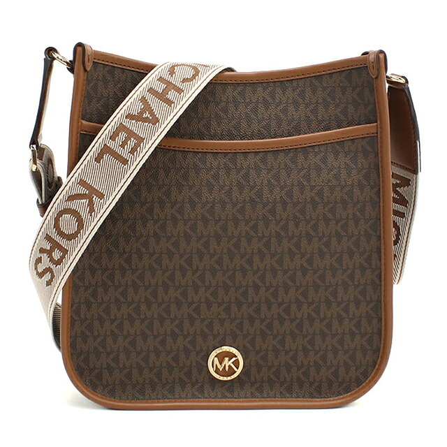 マイケルコース 斜め掛け ショルダーバッグ レディース ブランド MICHAEL KORS LUISA  30R4G99M3V ブラウン