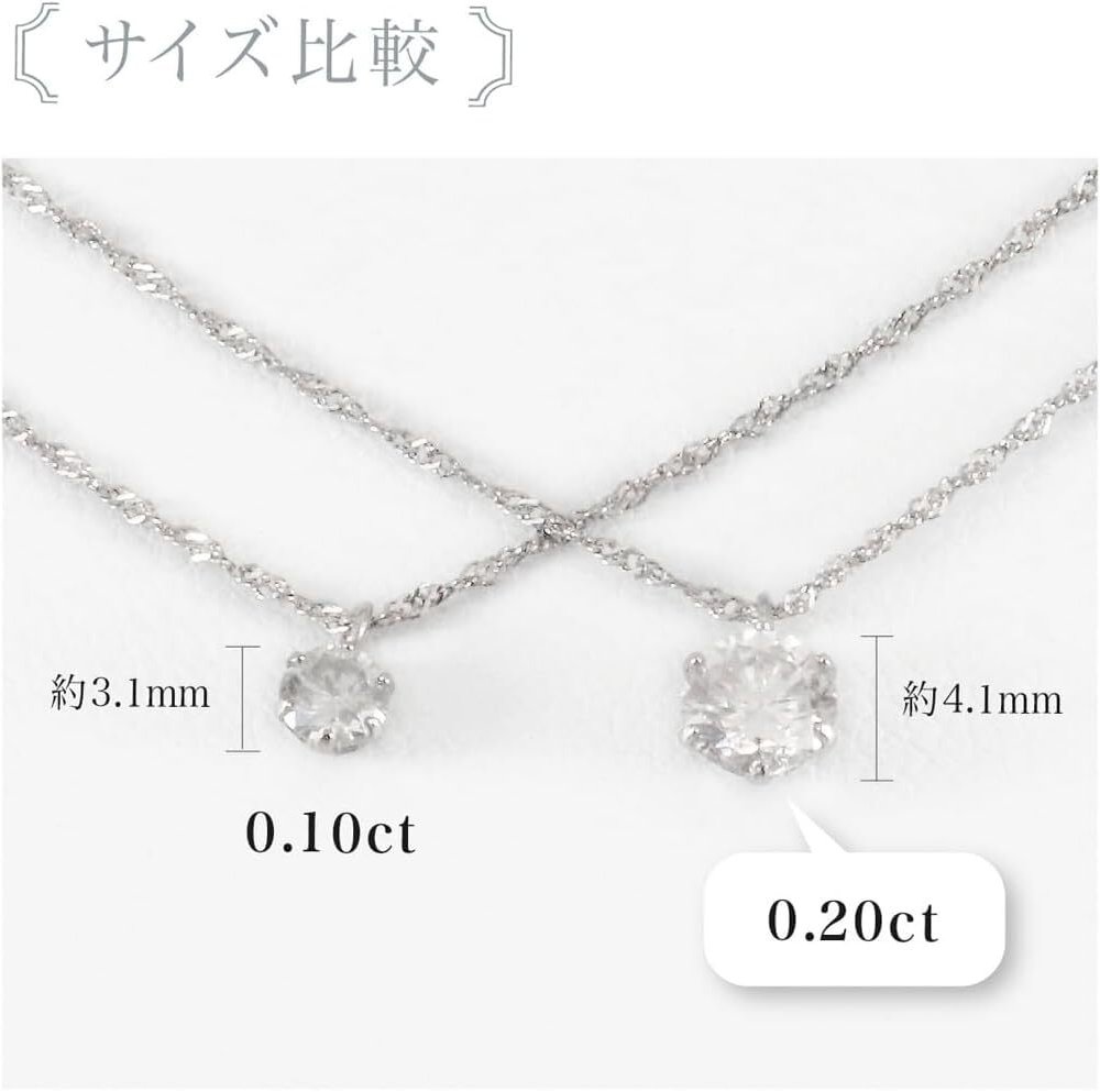 プラチナダイヤ ペンダントネックレス 0.20カラットSI級良質ダイヤプチ 【送料無料】 【4月誕生石ダイヤ】 【レディース,激安,特価,通販】