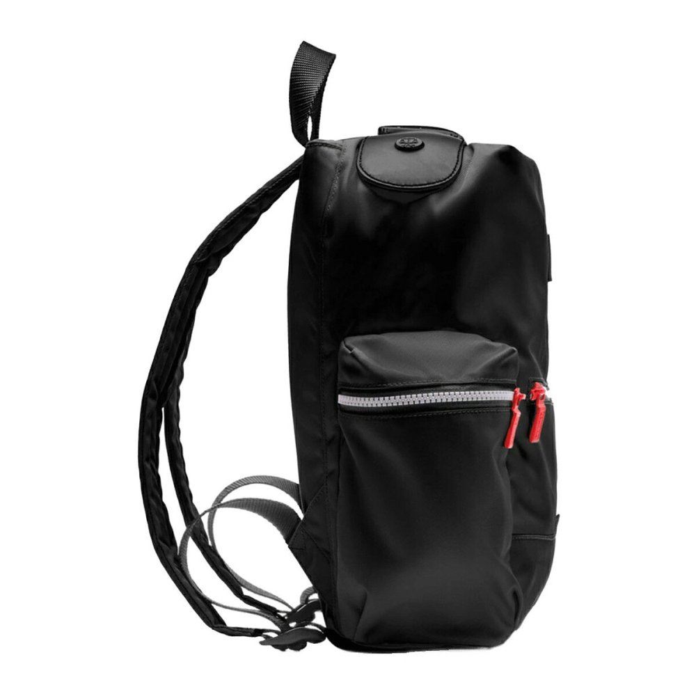 ハンター HUNTER バックパック リュックサック ミニ トップクリップ ロゴ A4収納 防水 撥水 通勤 通学 カバン UBB6018ACD メンズ ブラック