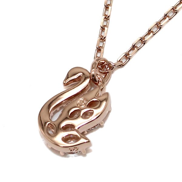 SWAROVSKI スワロフスキー ネックレス 5738203 Swan アクセサリー ローズゴールド