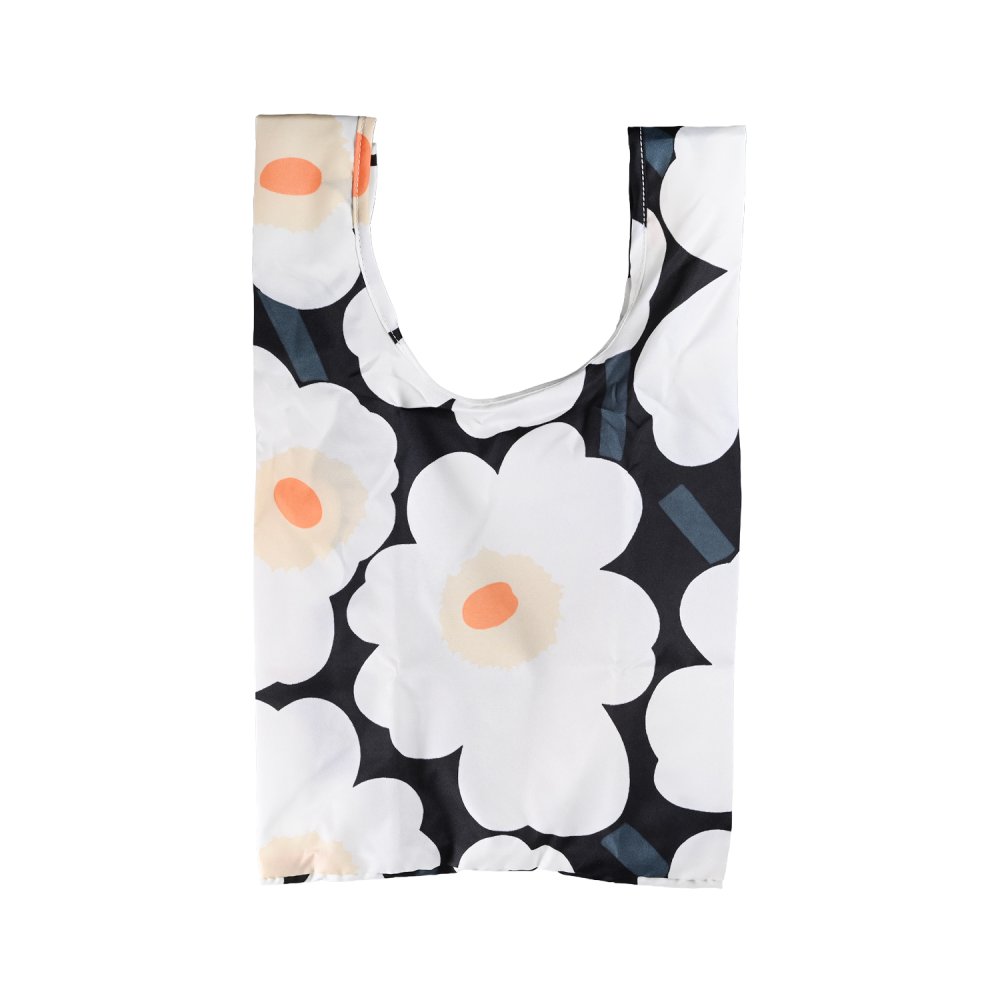 マリメッコ marimekko ミニエコバッグ 買い物袋 ミニスマートバッグ 2026冬新作 ウニッコ オフホワイト ブラック オレンジ 96125 096125 192 北欧雑貨 北欧デザイン 送別会 誕生日 お中元 結婚祝い 結婚式 高級 父の日 母の日 ホワイトデー【スペシャルラッピング660円(別売り)】 ネコポス