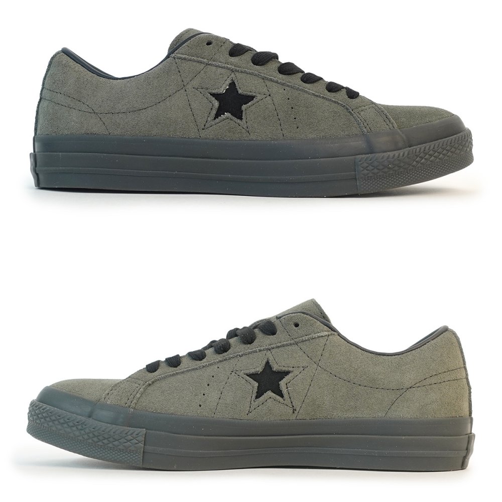 コンバース CONVERSE スニーカー メンズ レディース ローカット ワンスター スエード オリーブグレイ ONE STAR SUEDE OLIVE GRAY