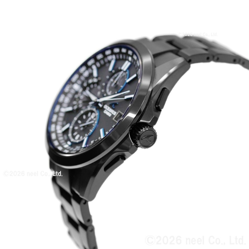 カシオ オシアナス CASIO OCEANUS 電波 ソーラー 電波時計 腕時計 メンズ クラシックライン アナログ タフソーラー OCW-T2600B-1AJF