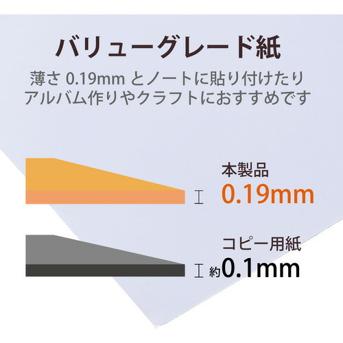 エレコム EJK-TVLA4100 写真用光沢紙 バリュー 薄手 A4 100枚 EJKTVLA4100