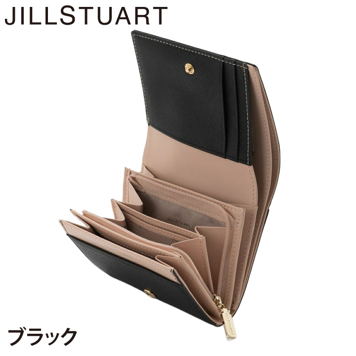 ジル スチュアート 財布 二つ折り レディース 牛革 グローリア L字ファスナー ギフト JILL STUART