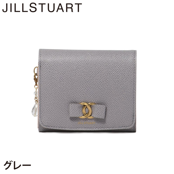 ジル スチュアート 財布 二つ折り レディース 牛革 Honey コンパクト リボン ギフト JILL STUART