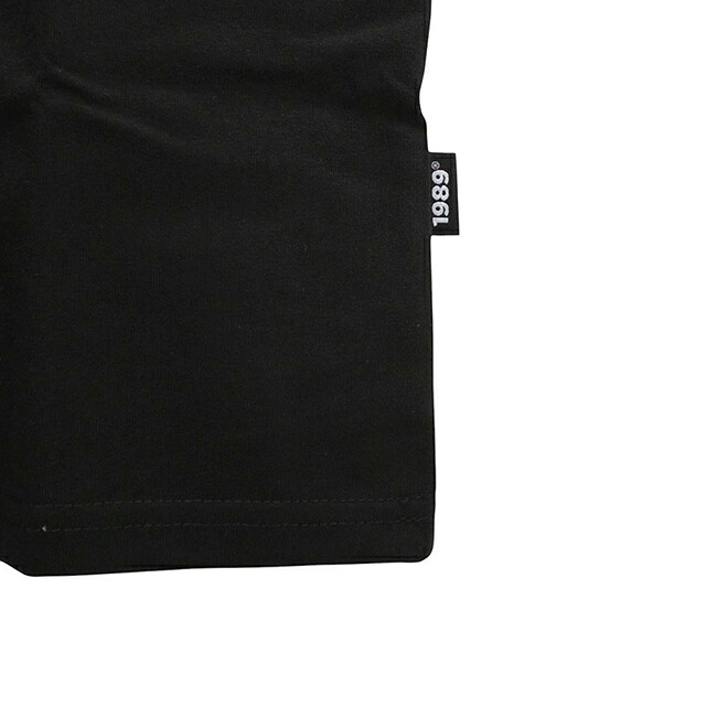 1989スタンダード 1989 STANDARD Tシャツ SWSSTD-0034-BLACK レディース ブラック BW FLOWER Slim fit Tシャツ Women's Slim Fit Short-Sleeved