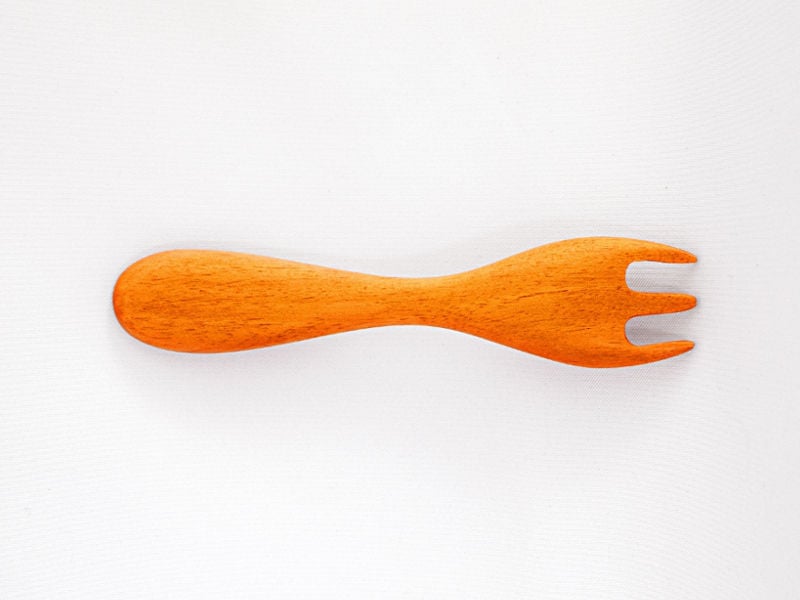 【食洗機対応】 木製 /sou Kids フォーク 子供用木製食器-Fork-子供用フォーク-  ★先端に丸みがあるから口の中に刺さりにくいフォーク★天然素材なので体にやさしい！マホガニー 食器 フォーク 食器 カトラリー ナチュラル 天然木 子供用 子ども用 赤ちゃん用 幼児用 ギフト お祝い ウッド天然木 キッズ ベビー 出産祝い 記念日 ギフト 贈り物 プレゼント