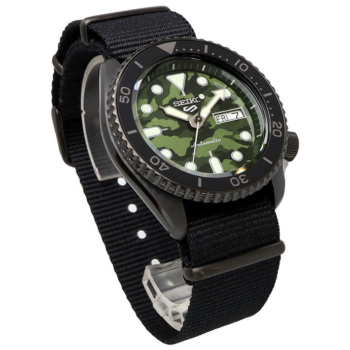 SEIKO 腕時計 セイコー 時計 ウォッチ セイコーファイブ 5スポーツ 流通限定モデル SKX ストリート スタイル 自動巻き メンズ SRPJ37K1 [並行輸入品]