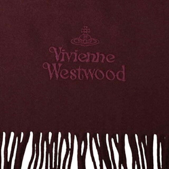 ヴィヴィアンウエストウッド VIVIENNE WESTWOOD マフラー 25-W00Q7-I401 レディース メンズ ボルドー マフラー