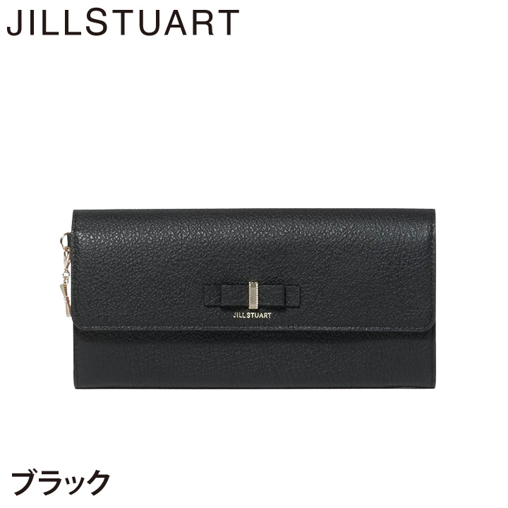 ジル スチュアート 財布 長財布 レディース 牛革 ミスティ かぶせ リボン 薄型 ギフト JILL STUART