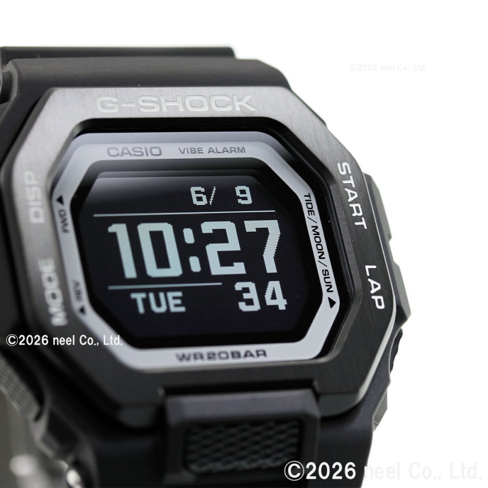 G-SHOCK カシオ G-LIDE Gショック Gライド デジタル SURFRIDER FOUNDATION JAPAN コラボ 限定モデル 腕時計 メンズ CASIO GBX-100SFJ-1JR【2026 新作】