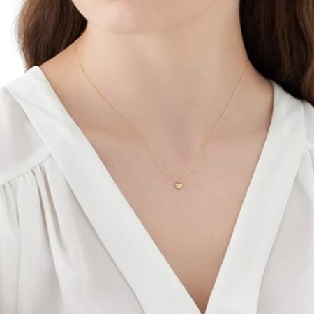 【無料ラッピング】  ヨンドシー 4℃ EAU DOUCE４℃ K10イエローゴールド ネックレス ホワイトトパーズ ブランド 正規品 新品 ギフト プレゼント 人気 おすすめ 誕生日 記念日 クリスマス 送料無料