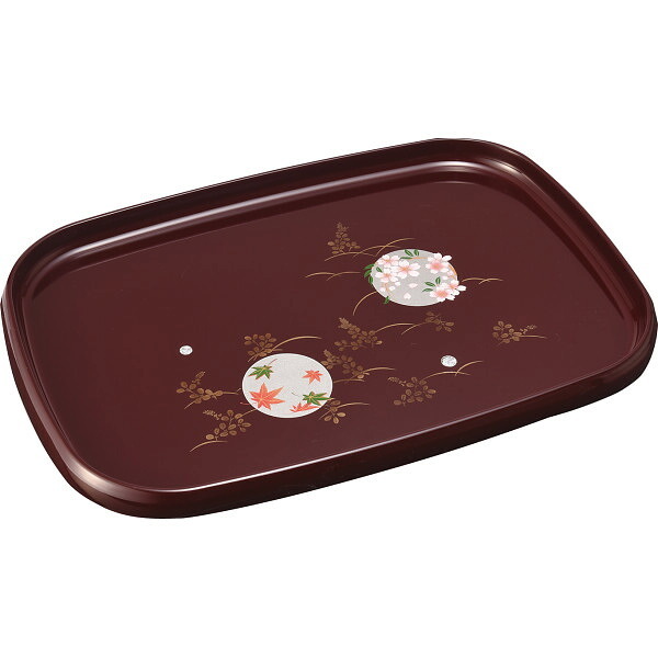 紀州塗 紀州塗 円華 １３寸 信貴長手盆 [26-0216-098] ２２０４０９６ プレミアムギフト 贈り物 お祝い ユリア樹脂 日本製 内祝い 出産内祝い 結婚内祝い 快気祝い 新築祝い お返し 贈り物 プレゼント ギフト