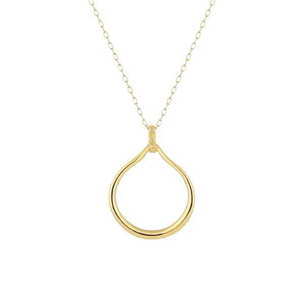 【無料ラッピング】  ヨンドシー 4℃ Spring Collection K10イエローゴールド ネックレス ダイヤモンド ブランド 正規品 新品 ギフト プレゼント 人気 おすすめ 誕生日 クリスマス 送料無料