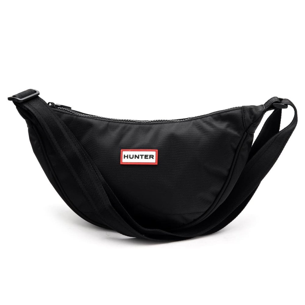 HUNTER ハンター Claymorie Nylon Sling クレイモリー ナイロン スリングバッグ ショルダーバッグ クロスボディバッグ メンズ レディース ユニセックス 黒 ブラック 斜め掛け 耐水 HXRU0049252HB