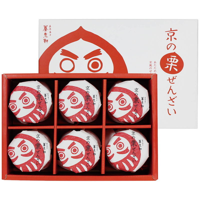 京都 養老軒 京の栗ぜんざい (YJ-BZQ) [お中元][お歳暮] ※送料無料(北海道・沖縄・離島への配送不可)