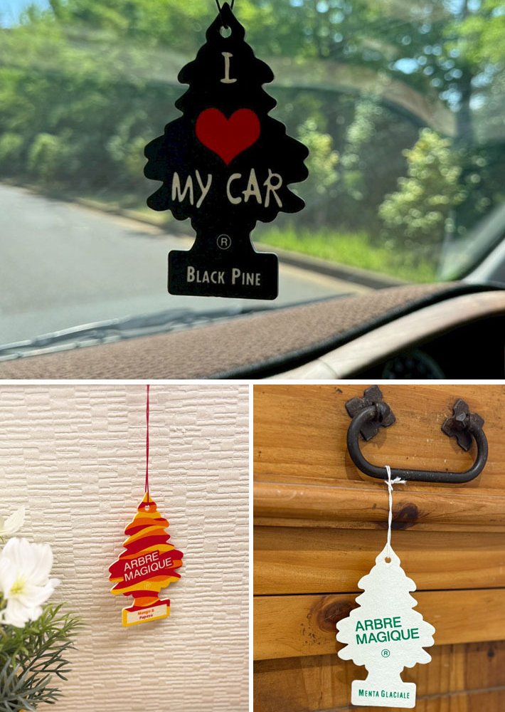 アルブレマギーク エアフレッシュナー 同種 5枚セット 【全25種】 芳香剤 ARBRE MAGIQUE AirFreshener ヨーロッパ版リトルツリー 車 部屋 吊り下げ カーフレッシュナー プレゼント メール便送料無料