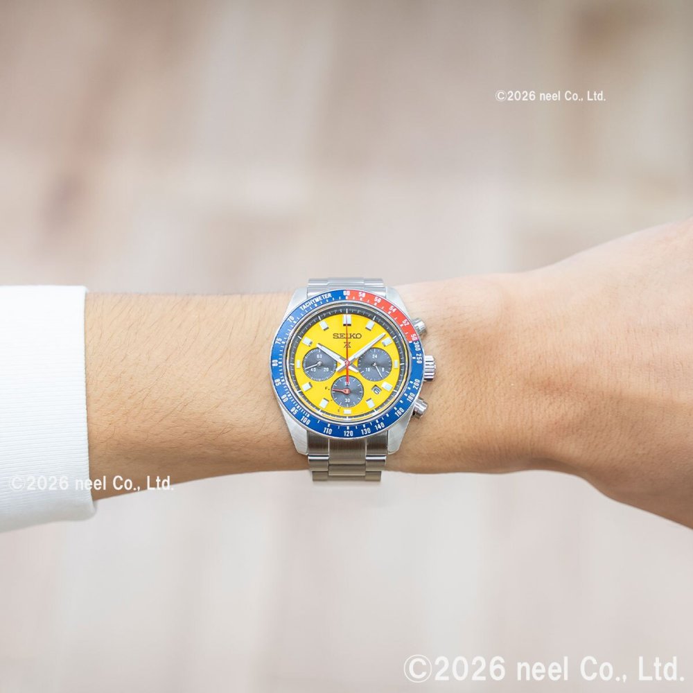 セイコー プロスペックス HBJ004P スピードタイマー ソーラークロノグラフ 腕時計 メンズ SEIKO PROSPEX SPEEDTIMER【2026 新作】