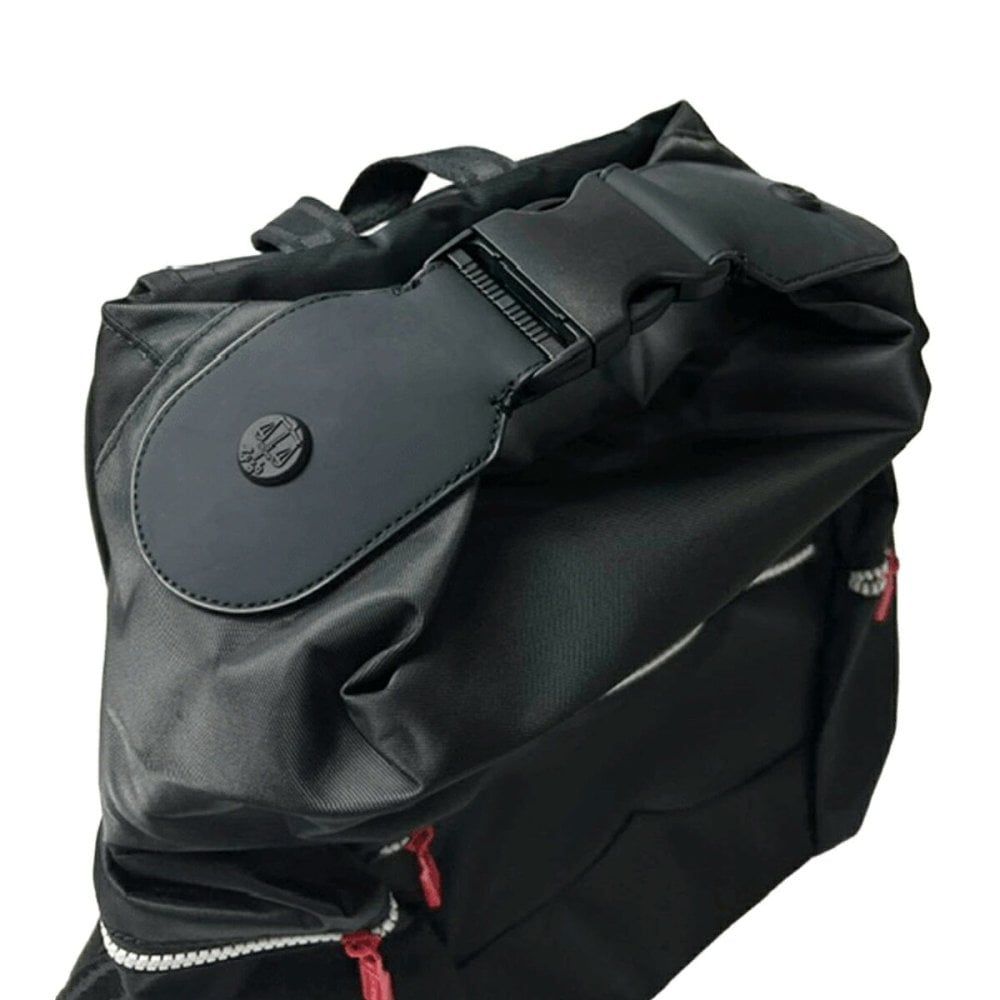 ハンター HUNTER バックパック リュックサック ミニ トップクリップ ロゴ A4収納 防水 撥水 通勤 通学 カバン UBB6018ACD メンズ ブラック