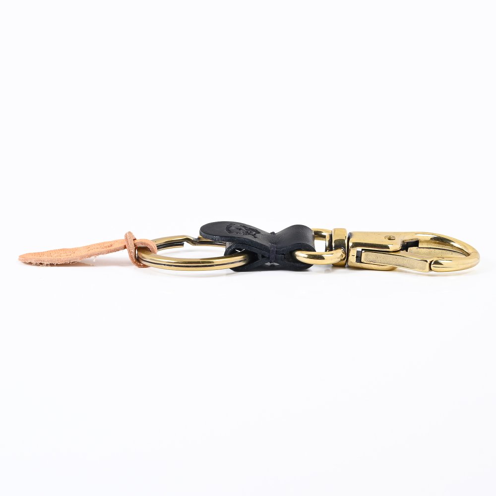 【名入れ無料】 イルビゾンテ IL BISONTE キーリング キーホルダー C0551 P 135 BLACK ブラック SKH016PG0020BK109 レザー 本革 バレンタイン 送別会 誕生日 結婚祝い 結婚式 名入れ 息子 娘 キーホルダー 高級 父の日 母の日 ホワイトデー