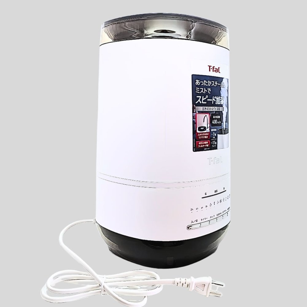 T-fal 加熱超音波式加湿器 Steam & Mist 4L HD3040J0 冬の乾燥対策   ティファール スチーム＆ミスト ハイブリッド加湿器  寝室にも使いやすい静音加湿器【PSE認証あり】#56067  空調家電   加湿器