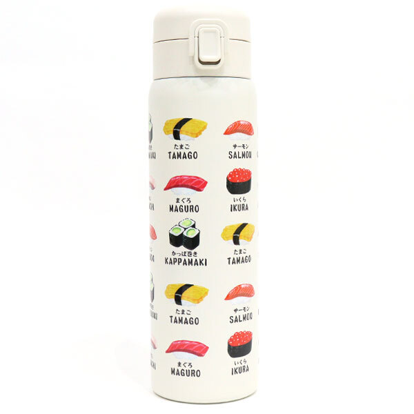 ワンタッチボトル480ml 和柄 841-004 841-005 841-006 841-009 送料無料 水筒 ステンレスボトル 保冷 保温 ボトル 舞妓 蒔絵 風神雷神 寿司 日本 日本伝統 ギフト 持ち運び おしゃれ 舞妓