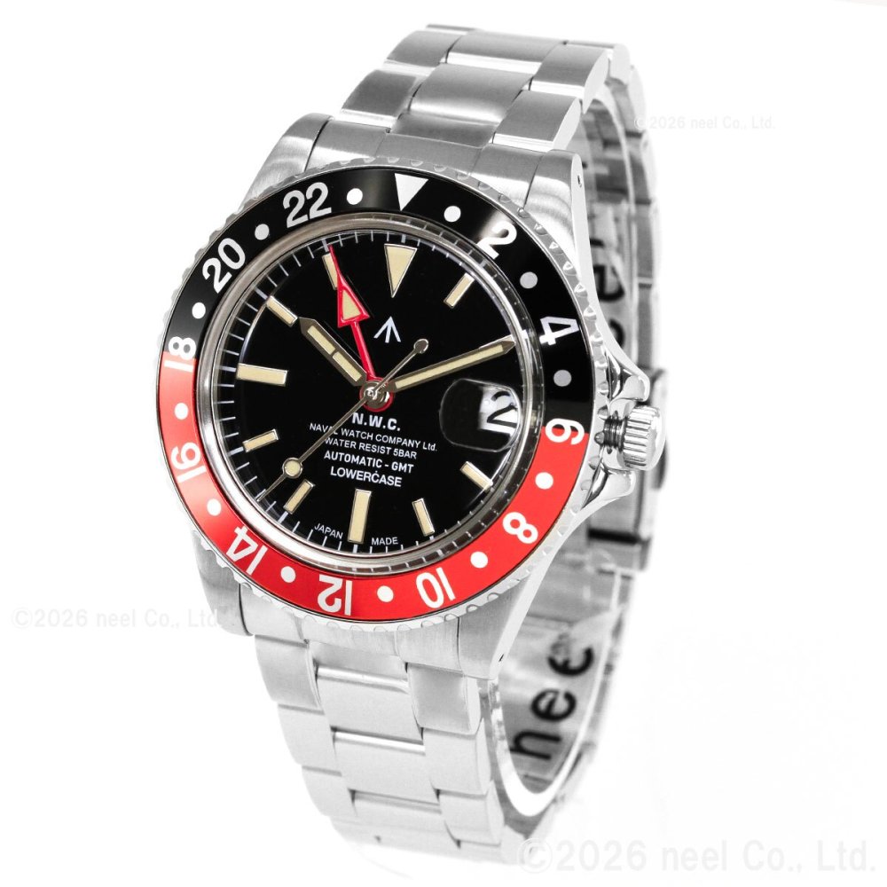 ナバルウォッチ NAVAL WATCH Produced By LOWERCASE ローワーケース FRXD004 腕時計 メンズ 自動巻き GMT