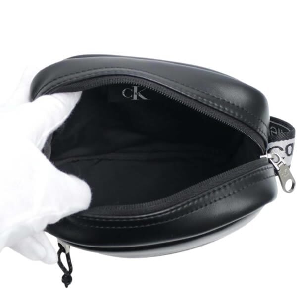カルバンクライン CALVIN KLEIN ショルダーバッグ BOLD LOGO WEBBING REPORTER lv04d3418g-ub1 ブラック BLACK
