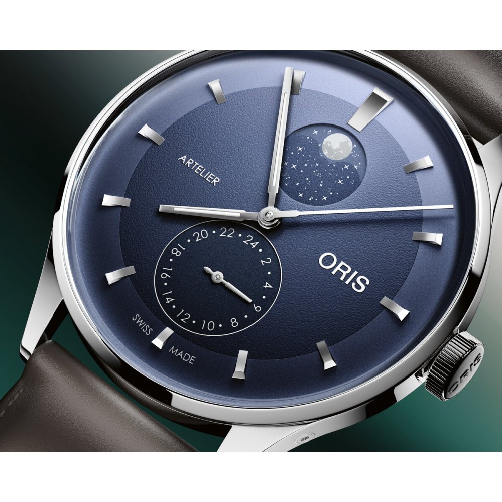 オリス ORIS アートリエ コンプリケーション ARTELIER COMPLICATION 腕時計 メンズ 自動巻き 01 782 7811 4055-07 6 20 17FC