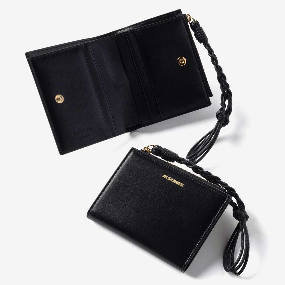 ジルサンダー JIL SANDER MINI FRENCH WALLET TANGLE ミニ フレンチ ウォレット タングル J10UI0003 P5354 二つ折り財布 レディース 財布