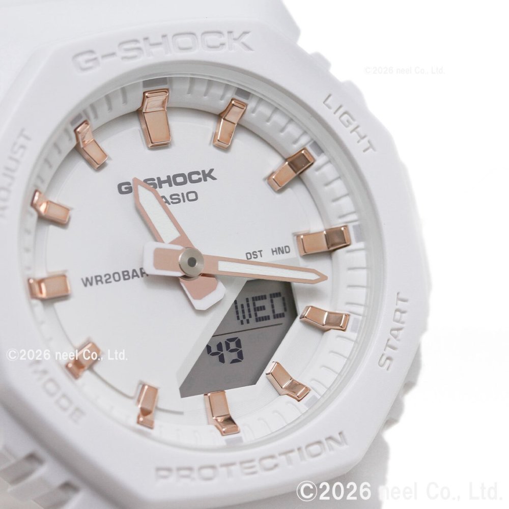 G-SHOCK カシオ Gショック CASIO アナデジ 腕時計 メンズ レディース GMA-P2100M-7AJF ホワイト【2025 新作】