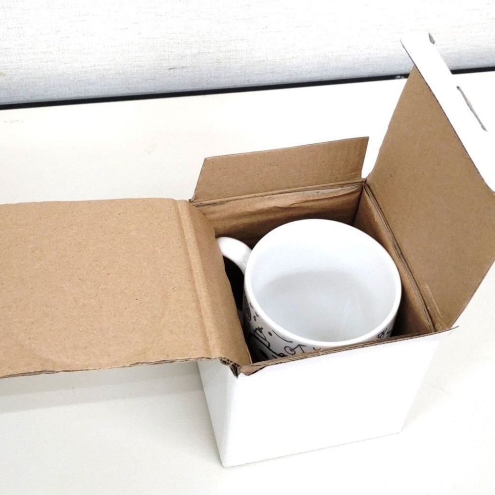 スヌーピー マグカップ コーヒーとドーナツ 10.5cm | キャラクター 雑貨 グッズ アート デザイン 正規輸入品