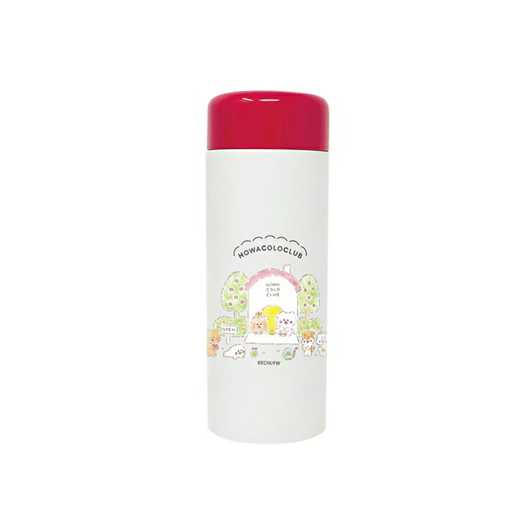 ほわころくらぶ　ステンレスボトル380ml TOA 東亜金属 保温 保冷 156-001 水筒 軽量 モデル  Water bottleなかま