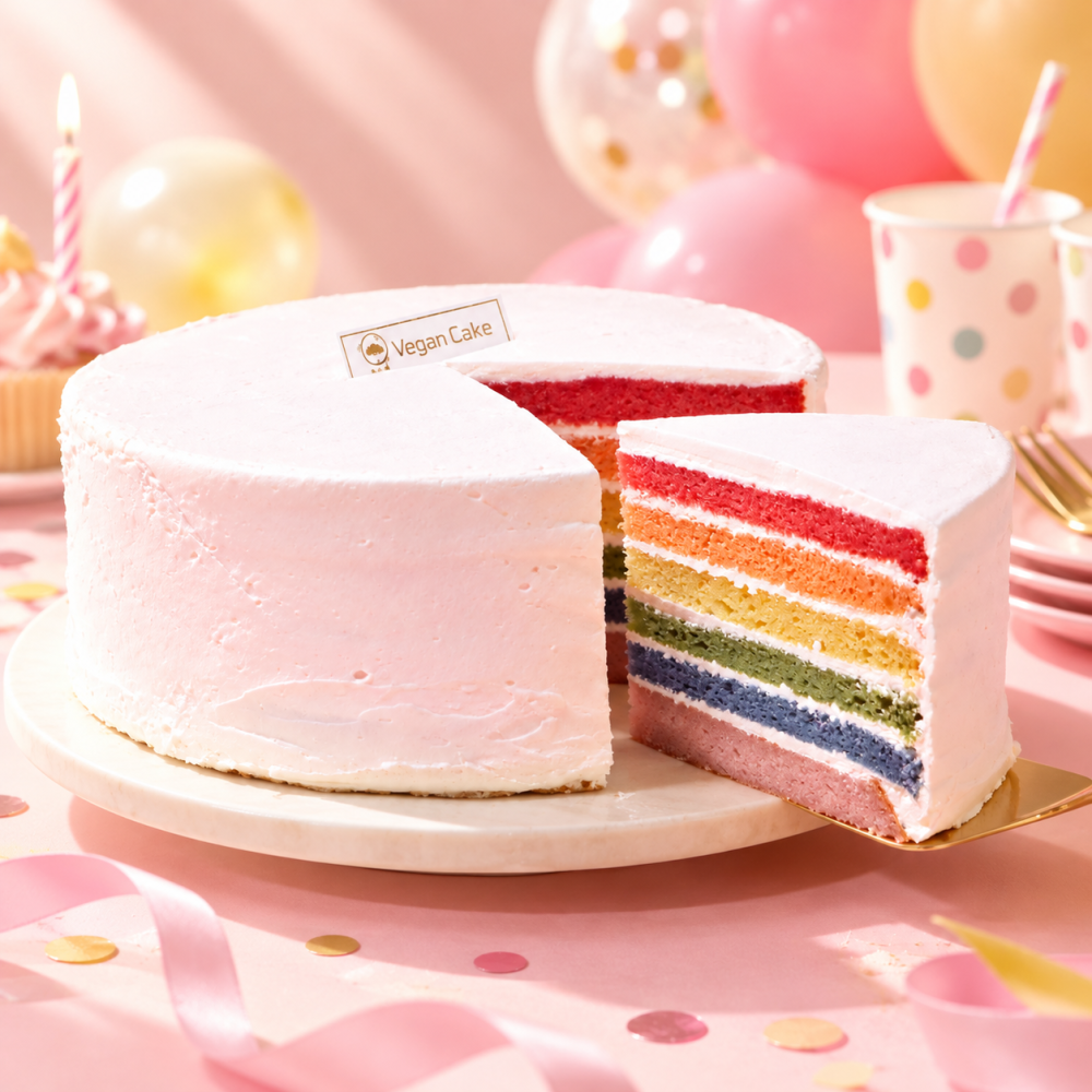 夢幻レインボーケーキ《ヴィーガン＆グルテンフリー》