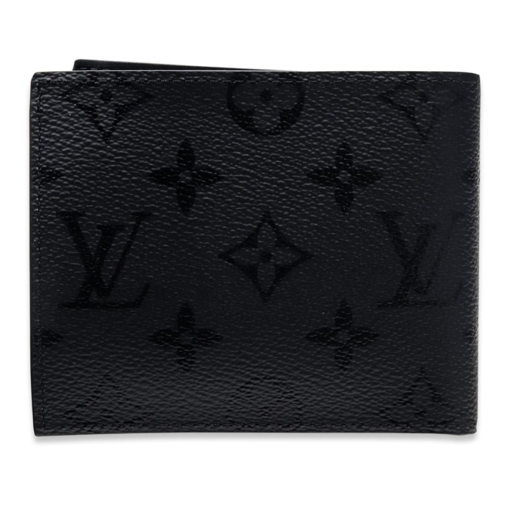ルイヴィトン 財布 メンズ 二つ折り財布 LOUIS VUITTON ポルトフォイユ マルコ モノグラム ミッドナイト ブラック 黒 小銭入れ付き コンパクトウォレット M2A672 ブランド財布 ギフト プレゼント 新品