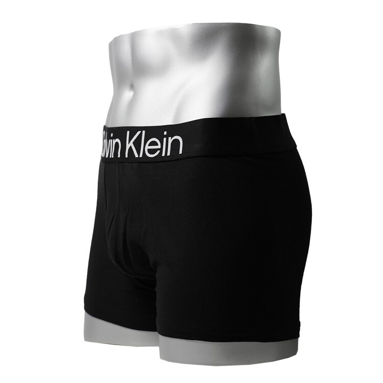 カルバンクライン：MICROFIBER STRETCH BOLD LOGO ボクサーブリーフ 5PK (ブラック)[ボクサーパンツ/ 男性下着/ メンズインナー/人気ブランド/おすすめギフト/誕生日プレゼント/メンズファッション]