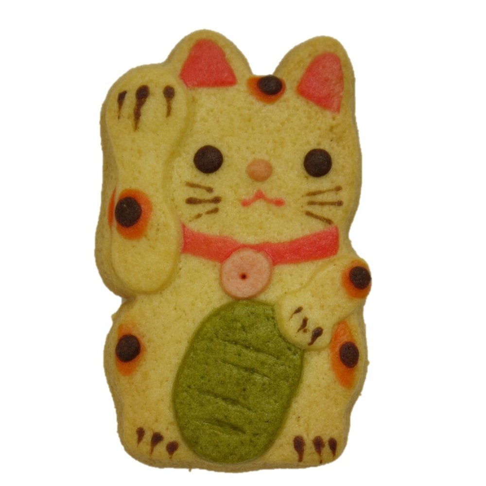 ねこちゃん好きの方へのお礼の贈り物に！ありがとうございましたメッセージクッキーギフト【お礼・内祝い・返礼焼き菓子】(7種入り) 