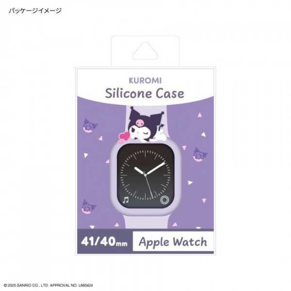 サンリオ Apple Watch 41mm 40mm 対応 ケース クロミ シリコン カバー 保護ケース アップルウォッチ カバー 耐衝撃 かわいい おしゃれ キャラクター グッズ サンリオ正規ライセンス品