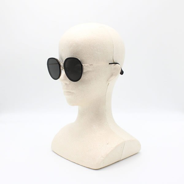 マックスマーラ サングラス MAX MARA MM0148-K/S 01A 57 サングラス ノーズパット MM0148K-01A-57 ブラック グレー ユニセックス
