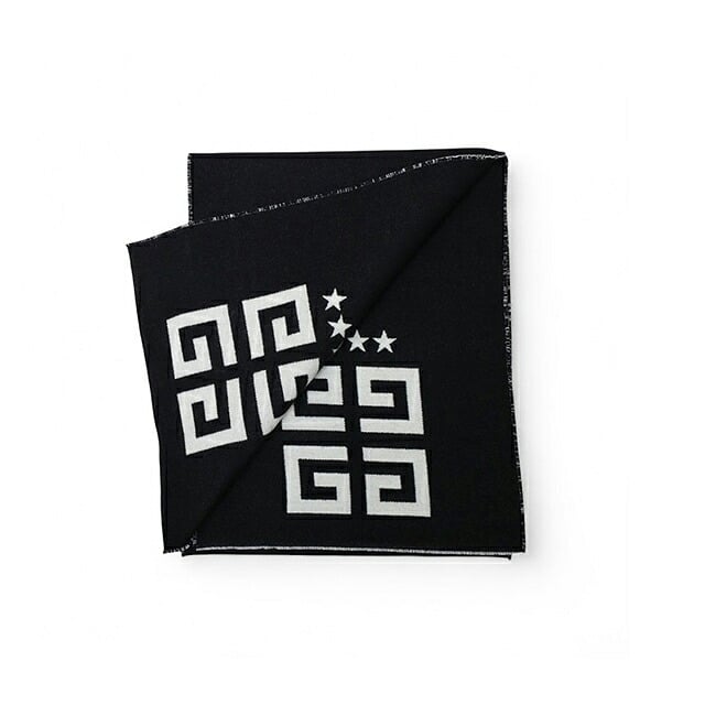 ジバンシー GIVENCHY マフラー GV3518-J5784-001 ユニセックス メンズ レディース ブラック マフラー